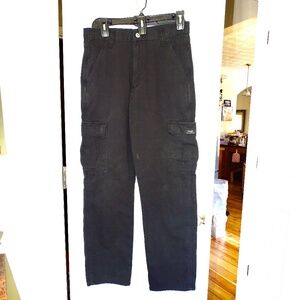 Mens Wrangler Fleece Lined Cargo Pants